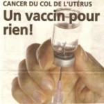 Vaccin contre le cancer du col de l’utérus